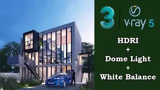 HDRI setup in 3dsMax 2021 Vray5