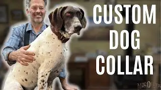 Dog Collar, Handcrafted in Leather | Full Build