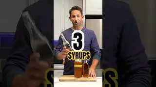 Most Popular Cocktail Syrups 🍹 #shorts