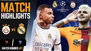 Galatasaray Vs Real Madrid | UEFA Champions League Match#1 HighLights | FIFA 19