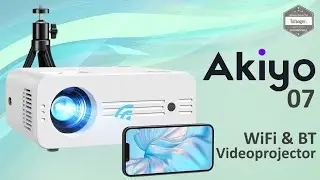 AKIYO Vidéoprojecteur 07 - Wifi Led Projector 1080P - Akiyo Tech - Unboxing