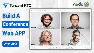 Build a Video Conference Web App like Zoom with UIKit | Node.js | Tencent RTC