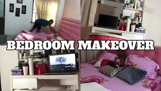 Small room makeover | How to declutter your wardrobe #cleanwithme #2021 #whiteroom #pinkroom