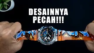 Casio G-Shock GM-2100SS-1A Bergaya Street Grafitti.