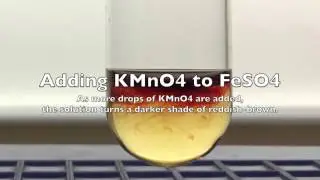 Oxidation of Iron(II) to Iron(III) Using Potassium Manganate(VII)