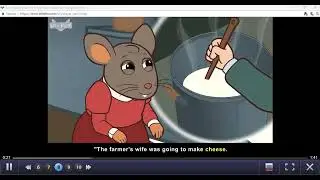 L2 043 Tom Kitten Drinks Milk 3   Milk Spills