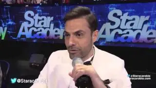 تعليقات امير طعيمة على اداء الطلاب في البرايم 9 من ستار اكاديمي 11
