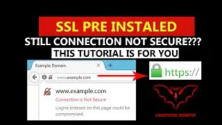 how to fix connection not secure in wordpress Redirect Http To Https with Really Simple SSL Plugin