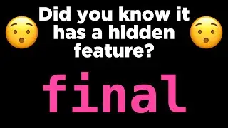 Did you know this hidden feature of final? 😯 (and it can improve the performances of your app!)