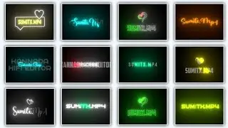 🔥New Trending AlightMotion Top 12 Text Animation Preset Pack