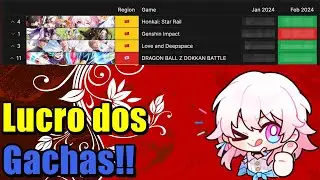 HONKAI STAR RAIL NO TOPO, E DANDO HATE NO ONE PUNCH E DMC!! - Lucro dos Gachas 02/03/2024
