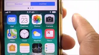How to Increase Iphone Display Size
