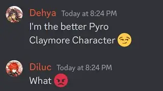 Dehya meets Diluc | Genshin Impact Discord Skit