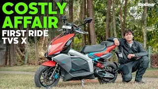 TVS X | Costly Affair | First Ride Review