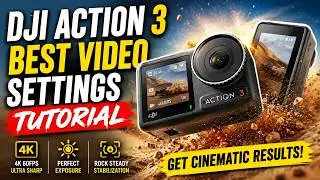 DJI ACTION 3 BEST VIDEO QUALITY SETTINGS EVER!