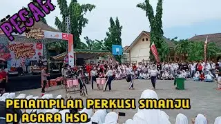 Pecah!! Penampilan Perkusi SMA 7 Mataram Di Acara HSO