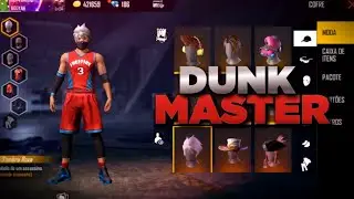 MELHORES COMBINAÇÕES COM A ROUPA DO DUNK MASTER ! - FREE FIRE