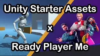 Unity Third Person Starter Assets and Ready Player Me Avatars