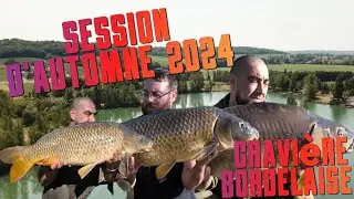 LA PÊCHE DE LA CARPE : session gravière bordelaise #carp #fishingvideo #artisal-baits #2024 #pêche