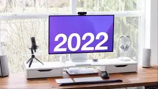 Minimalist Desk Setup Tour 2022 [4K]