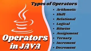Operators in Java (In HINDI) || Types of Operators in Java - in Details