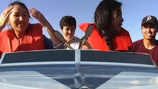 WE CRASHED OUR BOAT!