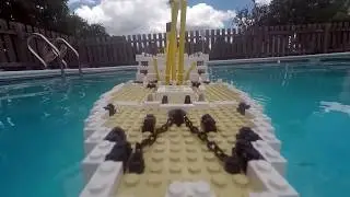 LEGO Empress of Ireland BOW CAM [ICEBERG SINKING]