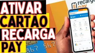 CADASTRAR CARTÃO NO RECARGA PAY