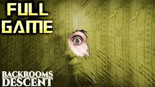 BACKROOMS Descent | Full Game Walkthrough | No Commentary
