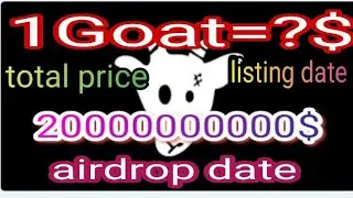 goat coin airdropgoat coin listing dategoat coin price prediction