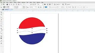 Pepsi Logo Design in CorelDraw 2019 - Learn CorelDraw 2019 Tutorial in Hindi