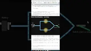 Java Swing Circuit Simulation – Current Flow Animation 