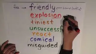Morphology Episode 2 Free vs Bound Morphemes