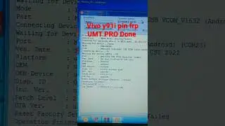 vivo y 91i pin frp UMT PRO Done
