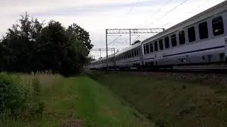 Przyłęk Duży: EP09-009 z IC ŚNIEŻKA do Szklarskiej Poręby 27.06.2020