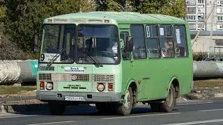 автобус ПАЗ-32054 с 2007 г.в. (Т 850 СТ 64 RUS) МАРШРУТ 9./г.Балаково