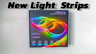 "MIWISE RGB Smart IC COB LED Strip Light Unboxing & Room Setup - Amazing Colors & Music Sync!"