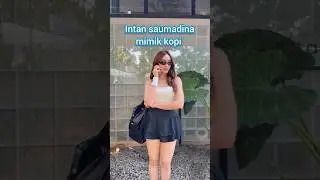 Intan saumadina mimics coffee