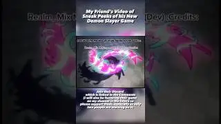 Sneak Peeks of Upcoming Demon Slayer Game 