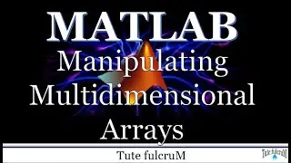 Topic 9: Manipulating multidimensional arrays|reshape|squeeze|permute|matlab programming