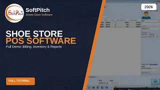 Shoe Store POS Software Full Demo 2026 | Billing, Inventory & Sales Management System Tutorial