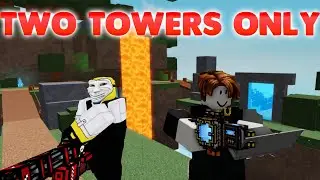 Pixel Gun Tower Defense: 2 Towers only Recruit mode Solo