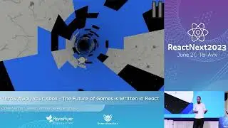 Opher Vishnia @ ReactNext '23 | Throw away your Xbox - The future of games is written in React