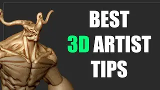 PRO 3D ARTIST TIPS FOR BEGINNERS!