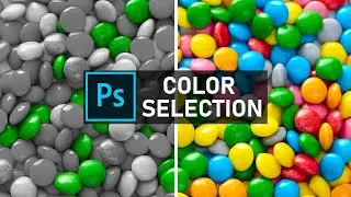 One Color Selection Effect | Adobe Photoshop 2021 Tutorial