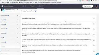 Welcome tweets: Automatically send welcome tweets with Statusbrew