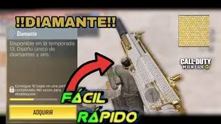 CÓMO CONSEGUIR EL CAMUFLAJE DE DIAMANTE RÁPIDO EN COD MOBILE
