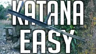 HOW TO MAKE A KATANA // EASY