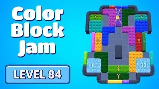 Color Block Jam Level 84 | Every Puzzle Solved! 🎯