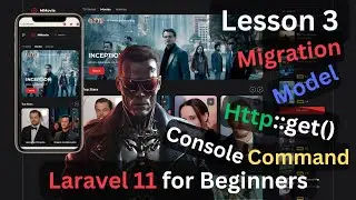 Laravel for Beginners: Fetching and Storing Data from TMDB API. Migration, Model, Console Command